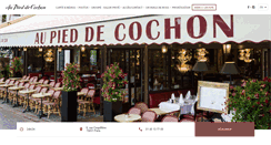 Desktop Screenshot of pieddecochon.com